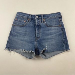 Vintage Levi’s 501 High Waist wedgie fit Jean Shorts